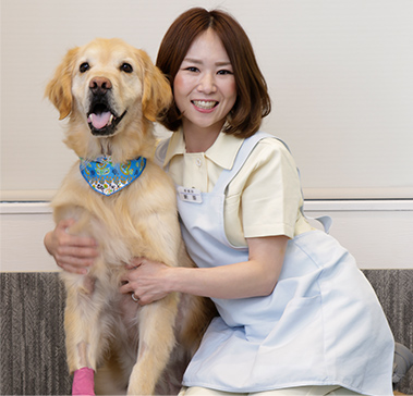 新原さん 当院9年目(獣医師17年目)